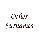 Other Surnames